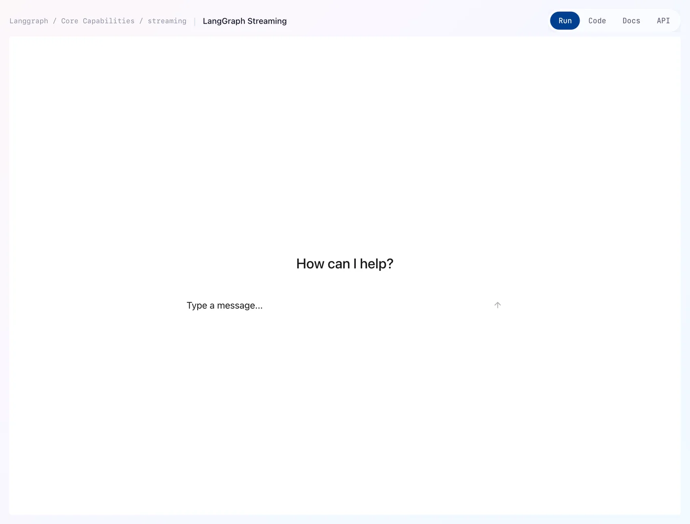Cockpit reference app β live chat surface ready to receive a message